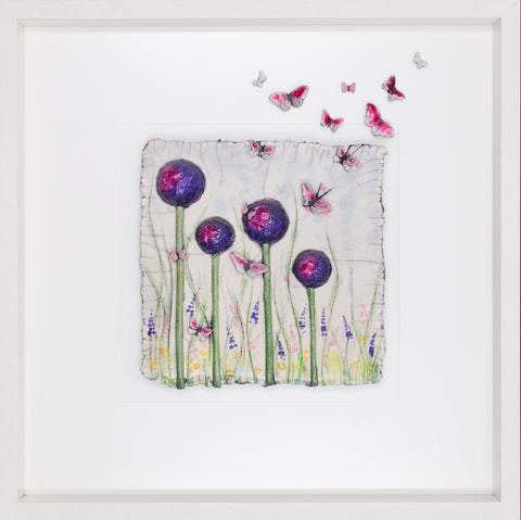 Happiness ~ Aliums ~ (JS21) STUDIO CLEARANCE SPECIAL!! LRG