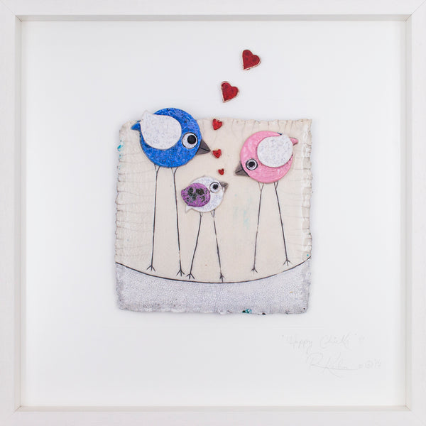 Happy Chicks Family (z9) Lrg STUDIO CLEARANCE SPECIAL!