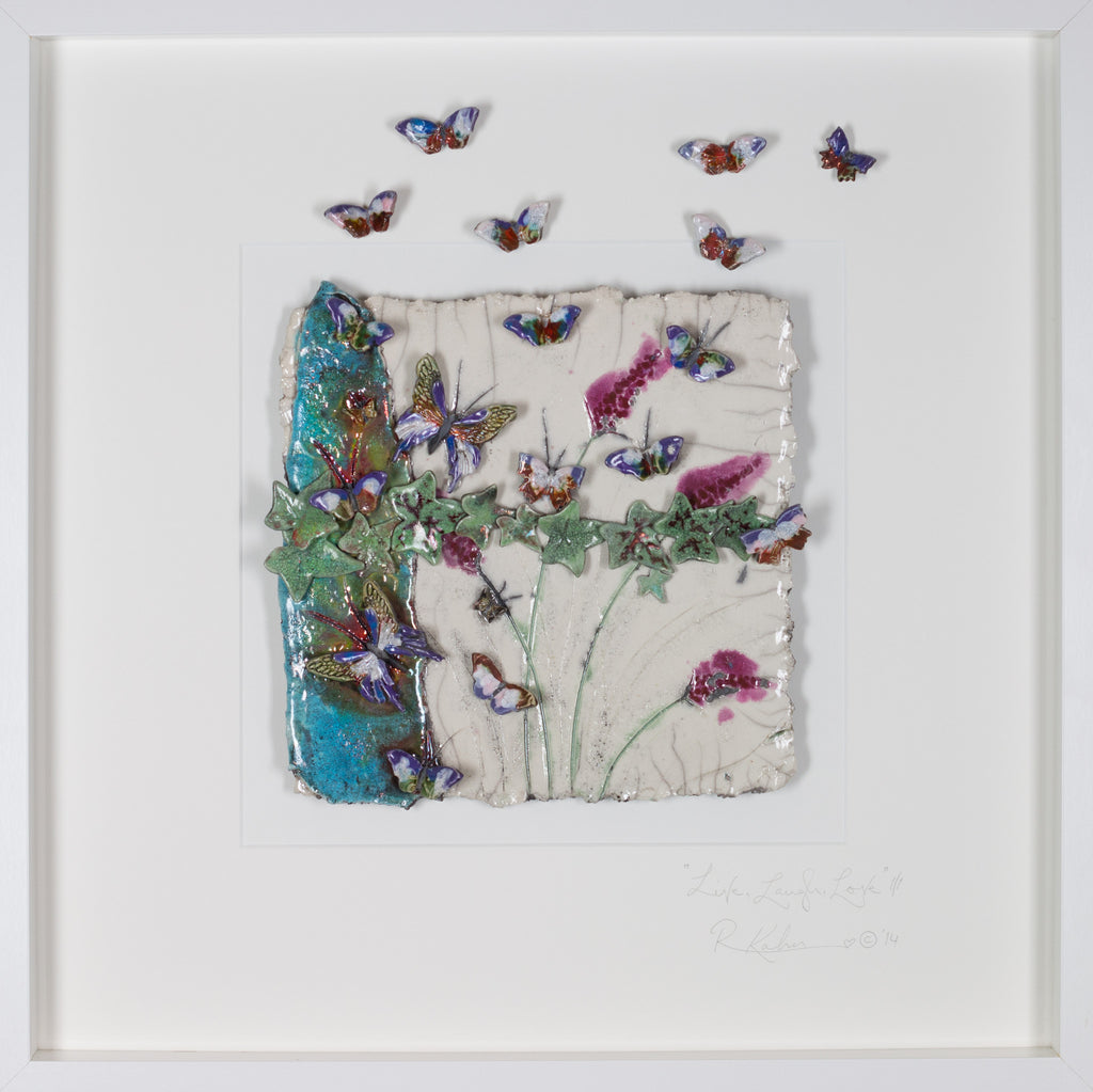 Live, Laugh, Love (Butterflies) Lrg