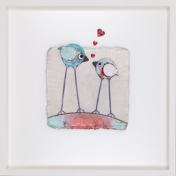 Love Birds (jf11) STUDIO CLEARANCE SPECIAL Lrg