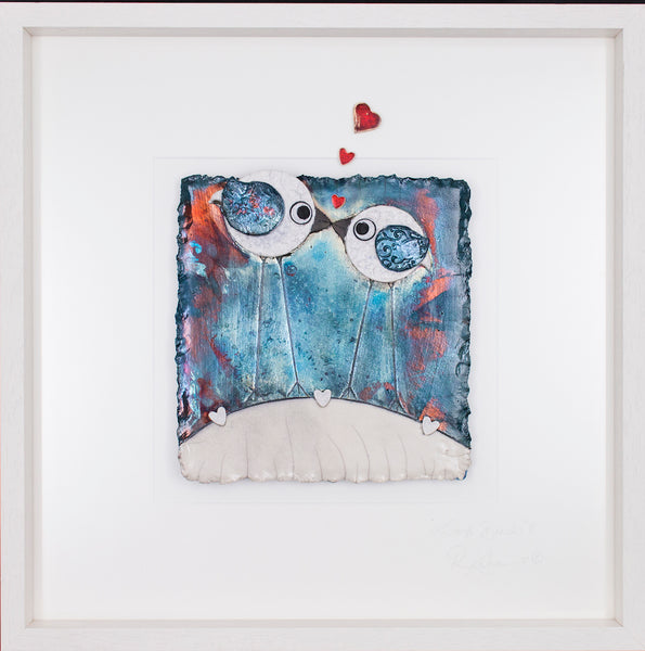 Love Birds (jf12) STUDIO CLEARANCE SPECIAL Lrg