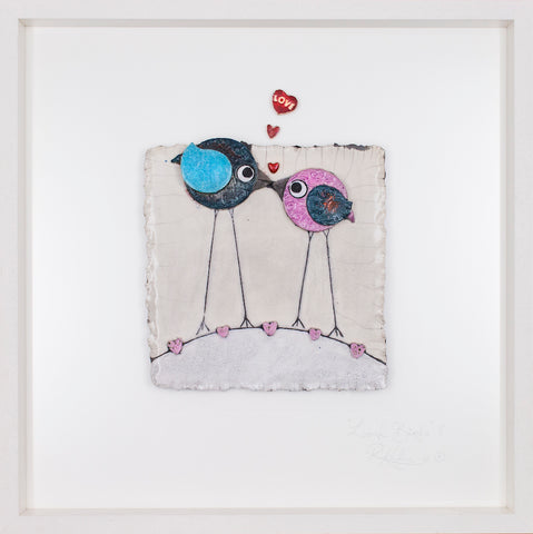 Love Birds (jf14) STUDIO CLEARANCE SPECIAL!! Lrg