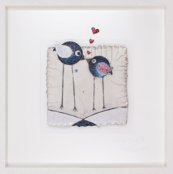 Love Birds (js11) STUDIO CLEARANCE SPECIAL!! Lrg