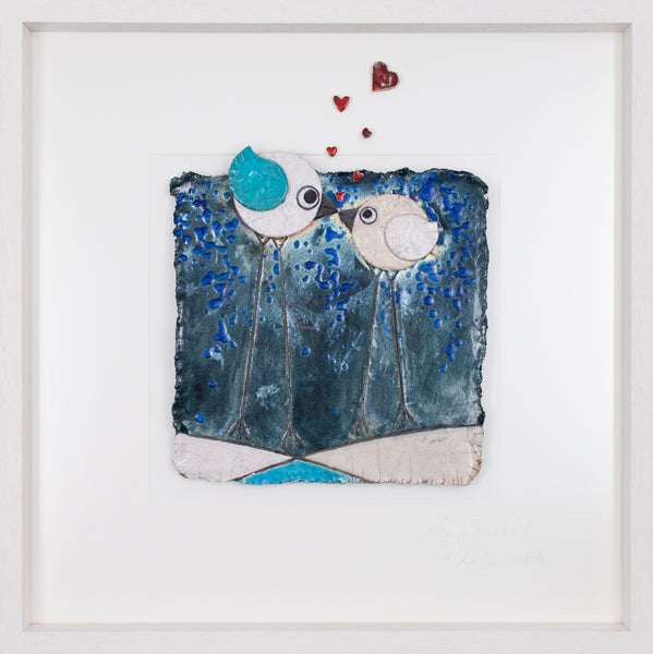 Love Birds (js12) STUDIO CLEARANCE SPECIAL!! Lrg