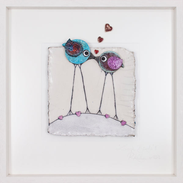 Love Birds (js13) STUDIO CLEARANCE SPECIAL!! Lrg