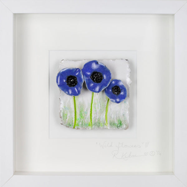 Wild Flowers (blue poppies) Sm